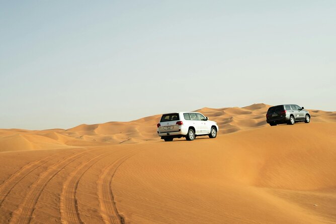 Premium Camp Dubai Desert Safari - Dinner, water, and the evening entertainment