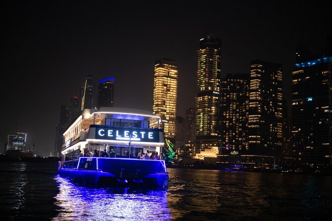 Premium Celeste Dinner Cruise on Dubai Creek with Heritage Views. - Key points to know before booking