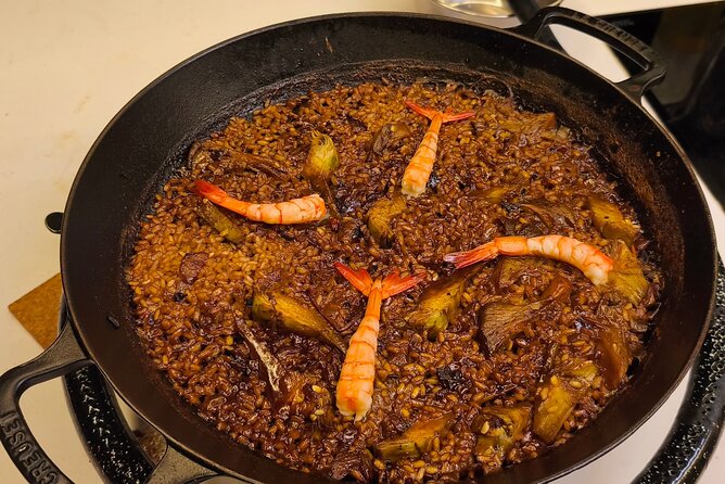 Premium Cooking Class in Designer Loft: Paella & Spanish Tapas - Cooking Spanish classics beside the Cathedral