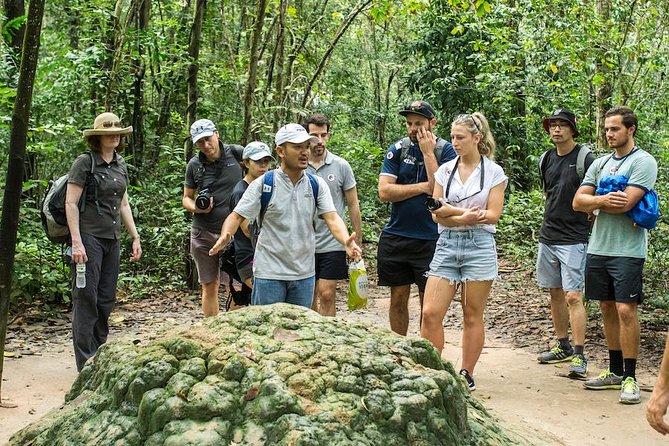 Premium Cu Chi Tunnels Tour with Local Expert - Crawling through an actual tunnel