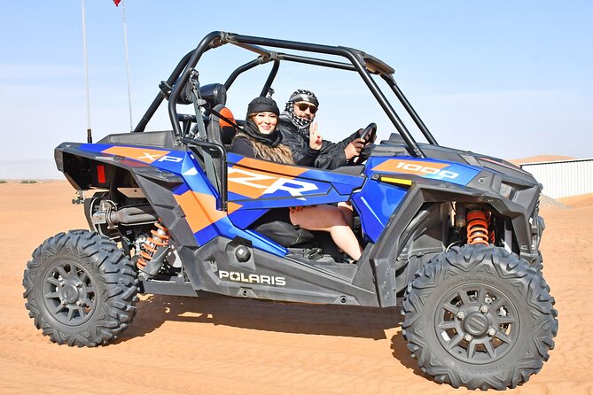 Premium Desert Safari Dune Buggy Camel Ride Sandboard & BBQDinner - Arabic music and live shows close the evening
