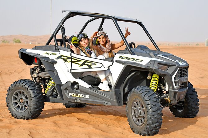 Premium Desert Safari Dune Buggy Camel Ride Sandboard & BBQDinner - Pickup begins the day without a rental car