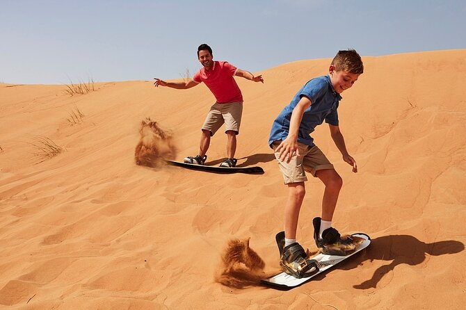 Premium Desert Safari with Dinner, Dunes and Ten Shows (VIP) - Sunset photographs in the open desert