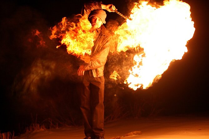 Premium Desert Safari with Dinner, Dunes and Ten Shows (VIP) - Dinner at the evening camp