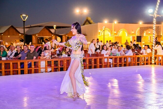 Premium Desert Safari with Live BBQ Dinner and Camel Ride Tour - The camp, BBQ dinner, and live shows