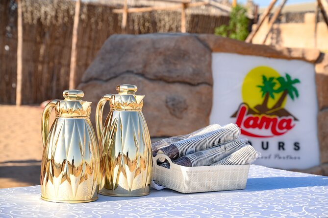 Premium Dubai Desert Safari with Dune Bashing, BBQ, Live Shows - Arabic coffee, tea, henna, and camp customs