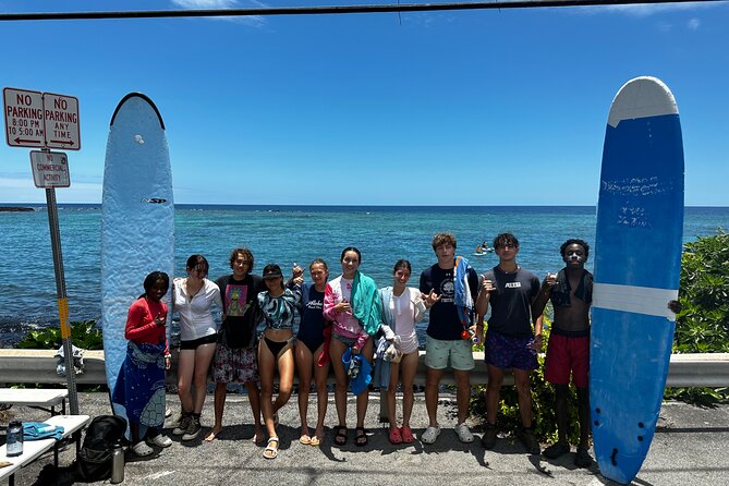 Premium group surf lessons- Kona’s Best Surf Lessons - How to plan around weather and cancellation rules
