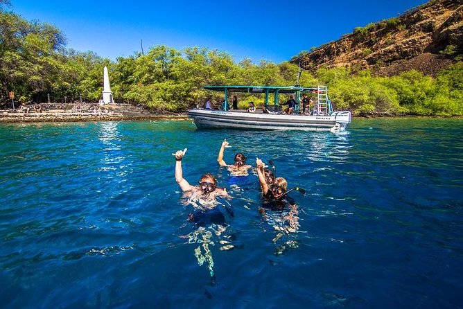 Premium Kona Coast Morning Snorkel - A 9 a.m. start that uses the Kona morning well