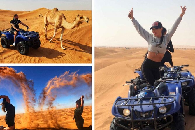 Premium Morning Dessert Safari With Quad Bike , Sand Boarding & Dune Bashing - A fast-moving morning in the Lahbab desert