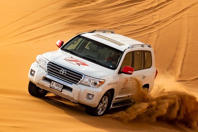 Premium Private Desert Safari with Camel Ride & Live BBQ Dinner - From Dubai pickup to the red dunes