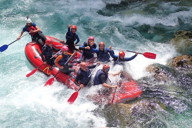 Premium RAFTING on Soca River. Photo service. Families welcome. - Swimming, rock jumps, and the river toboggan