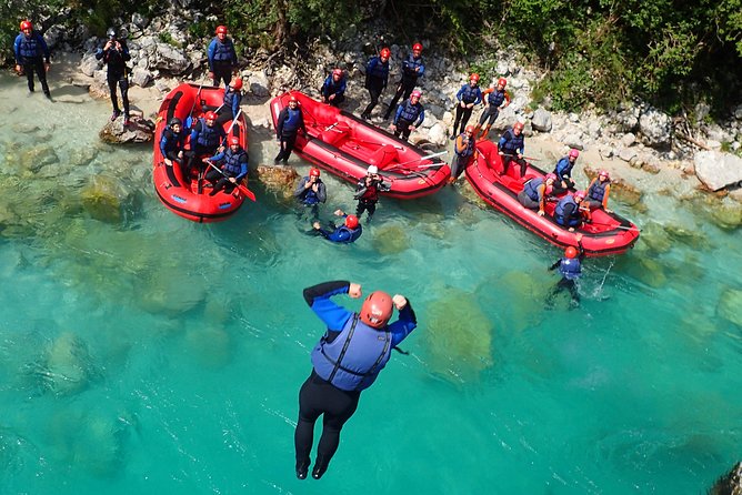 Premium RAFTING on Soca River. Photo service. Families welcome. - What the price of $74.98 covers