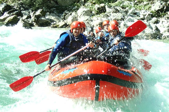 Premium RAFTING on Soca River. Photo service. Families welcome. - Getting ready beside the river