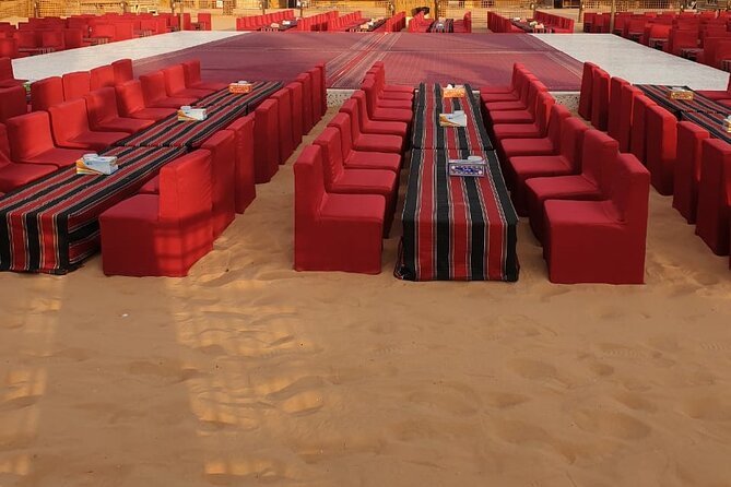 Premium Red Dunes Safari | Camel Ride | Dune Bashing | Sand Ski - Shared transport from Dubai, Sharjah, and Ajman