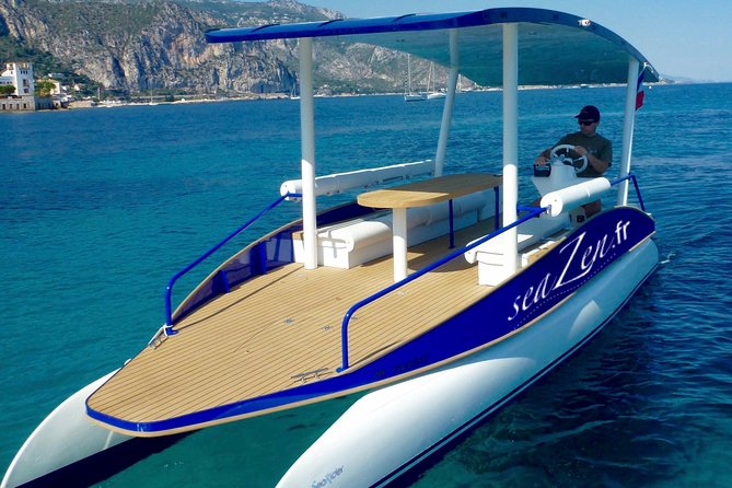 Premium Tour on a Solar Powered Boat - Private Group - Seeing villas from the sea
