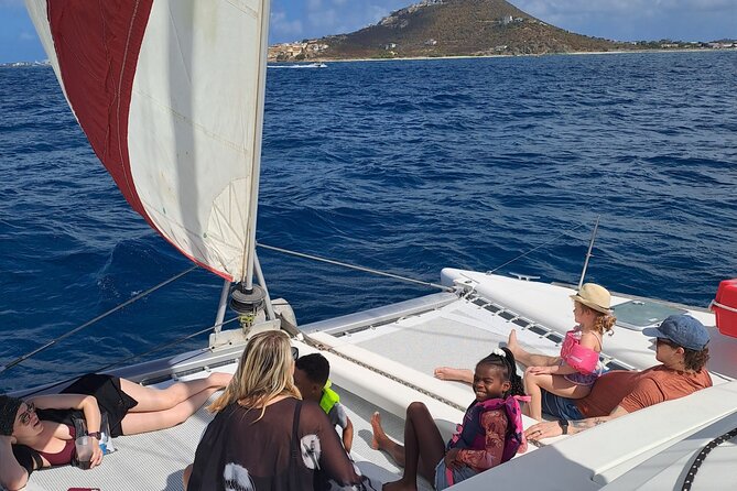 Private Full-Day Luxury Sailing Catamaran Charter in Sint Maarten - A Private Day Begins at AzianaBobby’s Marina