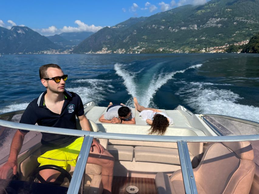 Private Luxury Boat Tour of Lake Como with Stops & Drinks - Key points at a glance