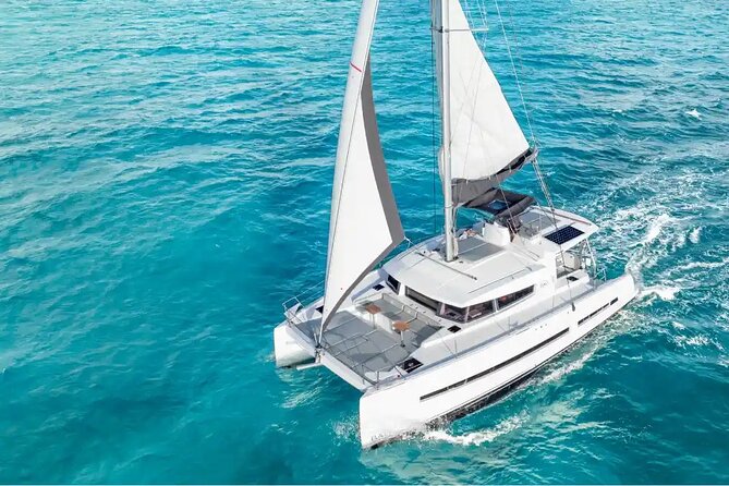 Private Luxury Catamaran Cancun to Isla Mujeres | For up to 30 pp - A private boat day built around water time