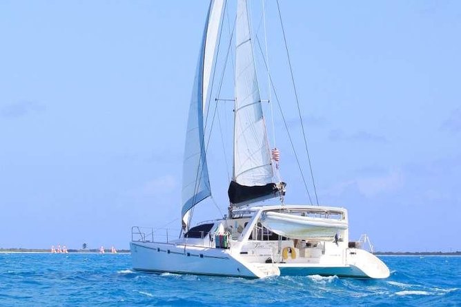 Private Luxury Catamaran Yacht. Full or Half Day Charter - Sail, Beach, Snorkel. - Boarding at Havensight and getting the timing right