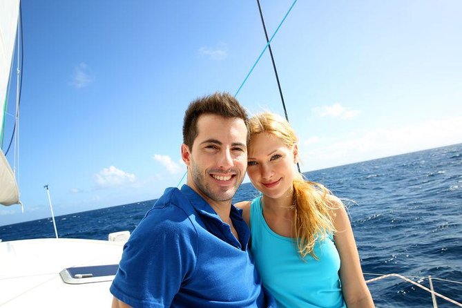 Private Luxury Catamaran Yacht. Full or Half Day Charter - Sail, Beach, Snorkel. - Planning the route with your captain