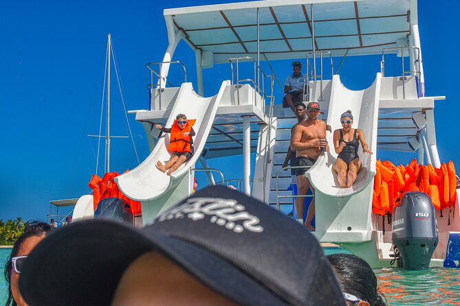 Private Luxury Double Slide Party Boat - Why the double-slide catamaran is the main event