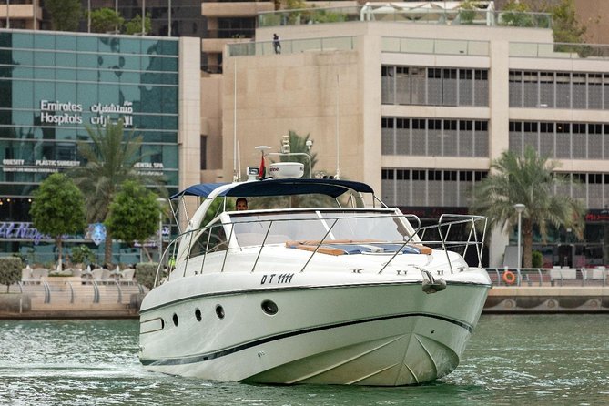 Private Luxury Everest Yacht Cruise from Dubai Marina - Swimming, music, and making the boat your own
