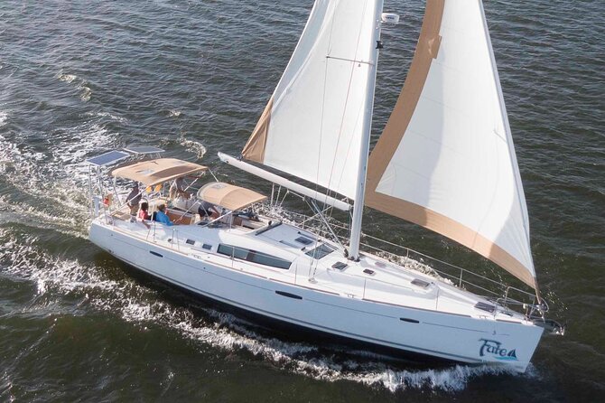 Private Luxury Sunset Sail on the 50ft Sailing Yacht Fate BYOB - Under the Ravenel Bridge