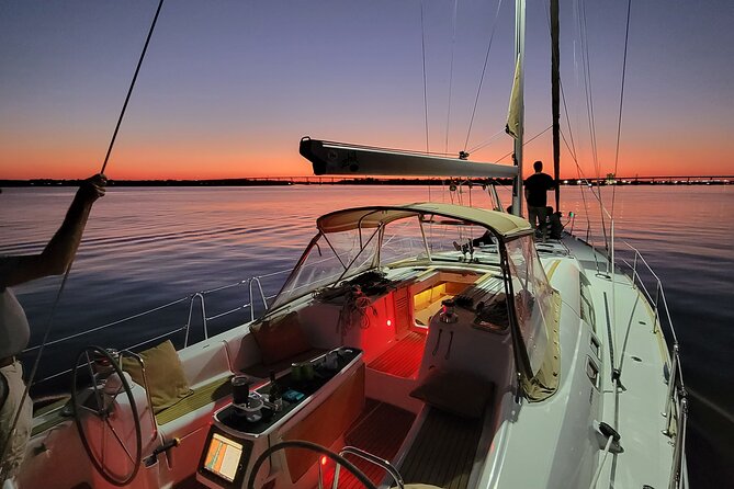 Private Luxury Sunset Sail on the 50ft Sailing Yacht Fate BYOB - A possible look at Fort Sumter