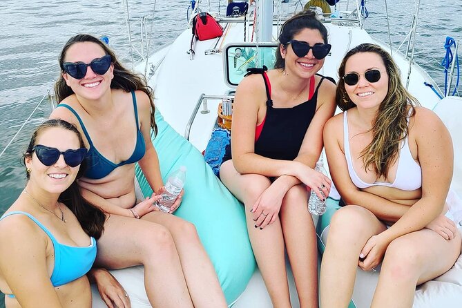 Private Luxury Yacht Charters, BYOB & Dolphins - Fort Sumter and the harbor mouth