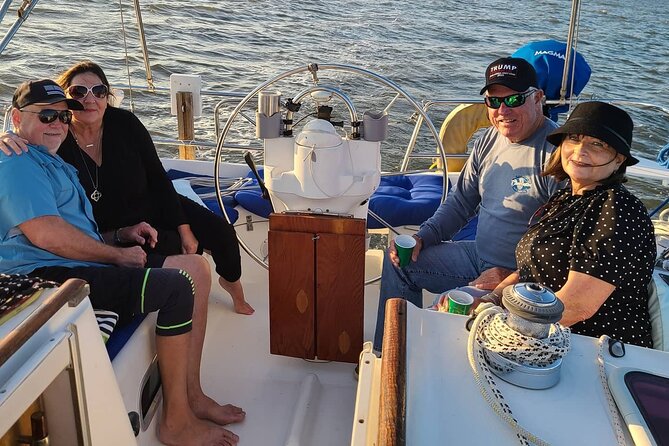 Private Luxury Yacht Charters, BYOB & Dolphins - Comfort on board and the sailing experience