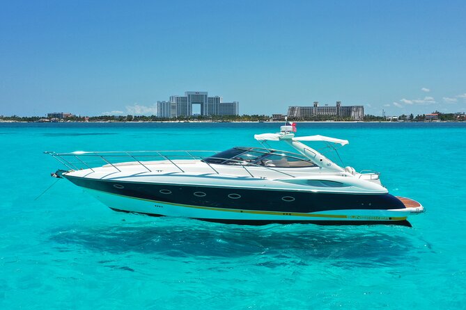 Private Premium Yacht 46FT Rental in Cancún - The one and two-hour routes