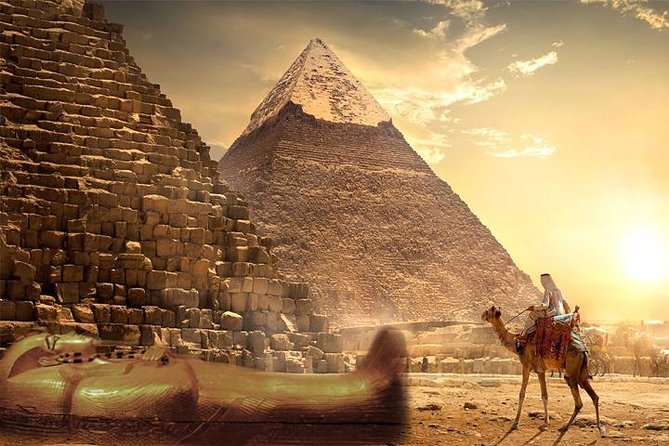 Private ViP all-inclusive Giza Pyramids,Sphinx,Inside Pyramid - Hotel pickup and the ride to Giza