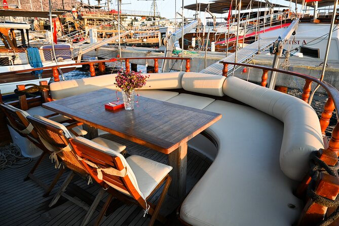 Private VIP Gulet Boat Tour With Lunch in Bodrum For 6 Hour - Karaada, the first quiet-water stop