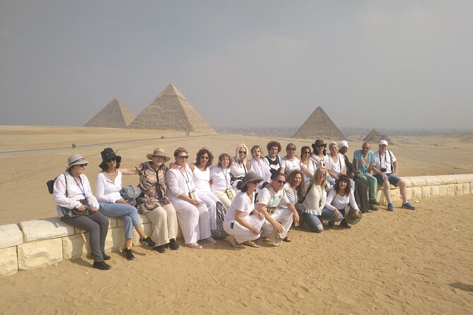 Private VIP Tour to Giza Pyramids Sphinx And the Egyptian Museum - Giza Pyramids: two hours among the ancient monuments