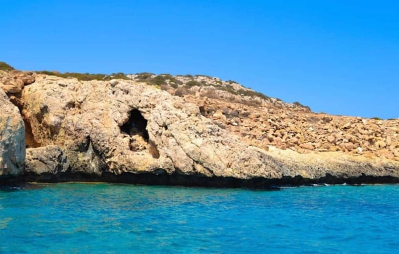Protaras: Harmony | Value Turtle Luxury Boat with Slide - Fig Tree Bay and the Cape Greco coastline
