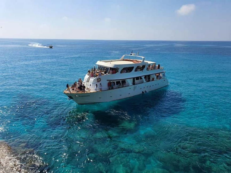 Protaras: Luxury Yacht Cruise with slide, BBQ Lunch & Drink - A yacht cruise with more substance than sunbathing