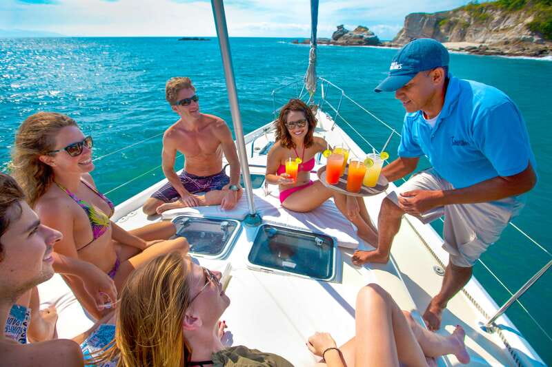 Puerto Vallarta: Luxury Day Sailing Tour of Bay of Banderas - The return sail lasts about 100 minutes
