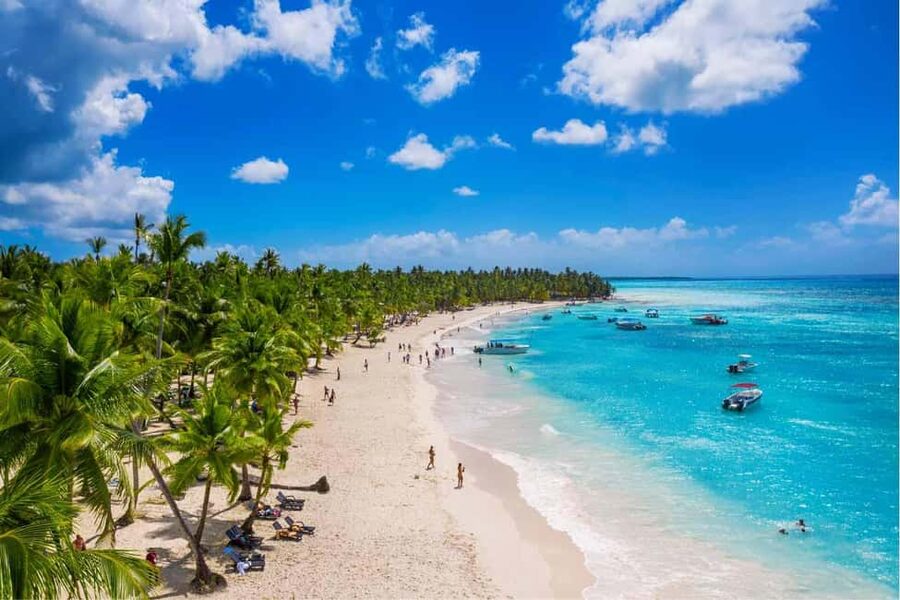 Punta Cana - Santo Domingo: Saona Island VIP Catamaran Tour - Laguna Azul and the Starfish Sanctuary