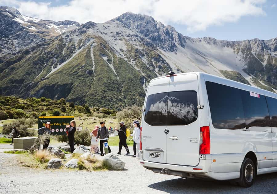 Queenstown: Small Group Mt Cook Day Tour - The early pickup and comfortable Mercedes van