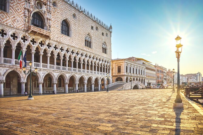 Ravenna Port to Venice with Deluxe Tour by Boat and Gondola - Doge’s Palace from the outside