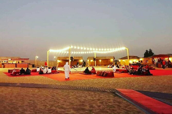 Red Sand Tourism desert safari with premium camp - From Dubai to the red dunes of Lahbab