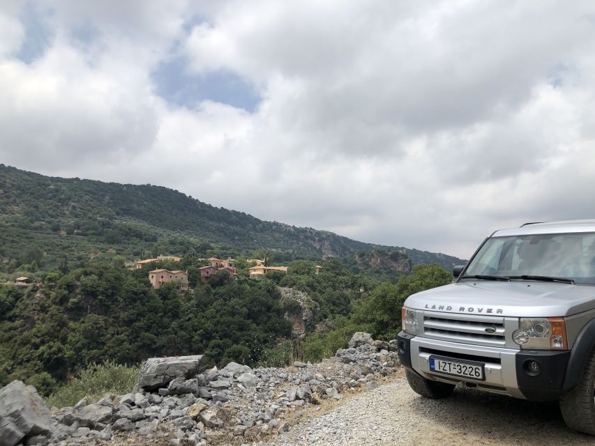 Rethymnon 4x4 Sunset Safari Tour - The off-road climb to the sunset viewpoint