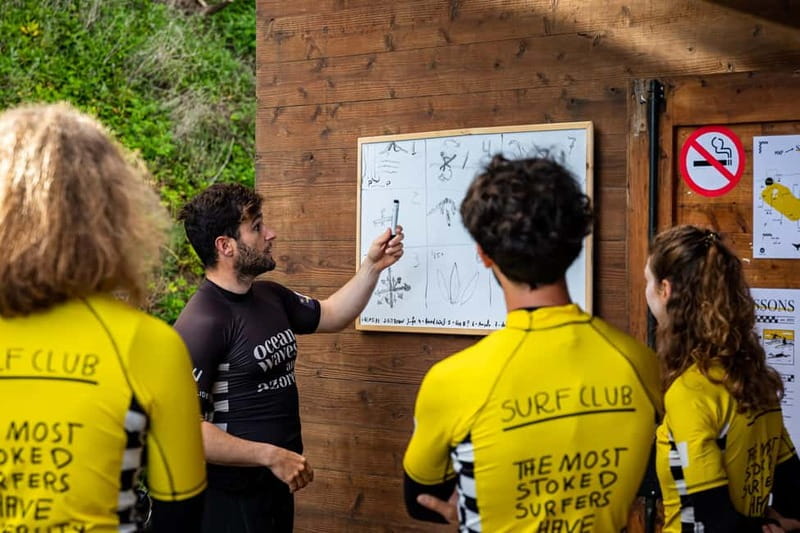 Ribeira Grande, Azores: Group Surf Lessons - The beach is chosen for the day