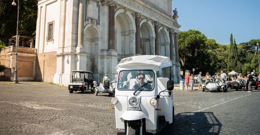Rome: 2-Hour Vip Tuk-tuk tour with Hotel Pickup and Prosecco - Janiculum Hill and a flexible final drop-off