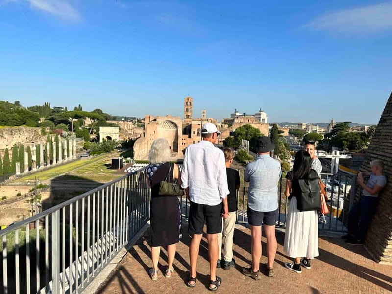 Rome: Colosseum VIP Top Floor Guided Tour - Entering the Colosseum with seven people or fewer