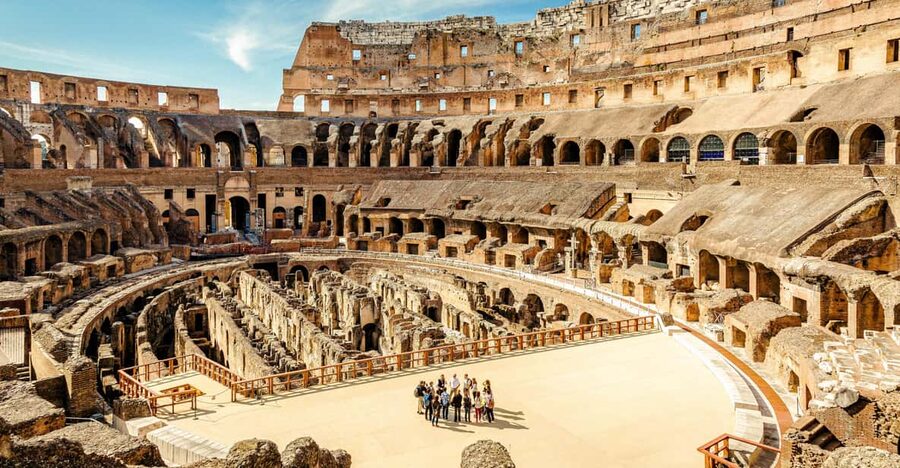 Rome: Exclusive Colosseum Underground and Arena Guided Tour - Upper levels and the attic floors