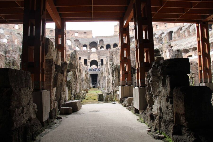Rome: Exclusive Colosseum Underground and Roman Forum Tour - The arena floor, where the scale becomes clear