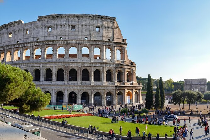Rome: Explore Top Attractions by Exclusive Golf Cart Tour - The Colosseum, Rome’s biggest outside view