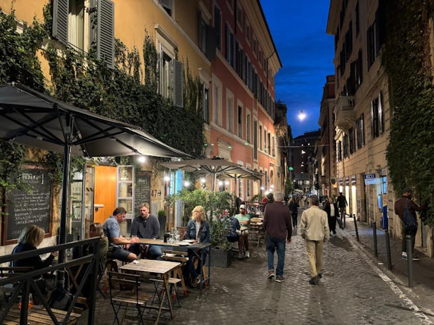 Rome Night Golf Cart Tour with Access to an Exclusive Dinner - Starting in Monti at Via Urbana