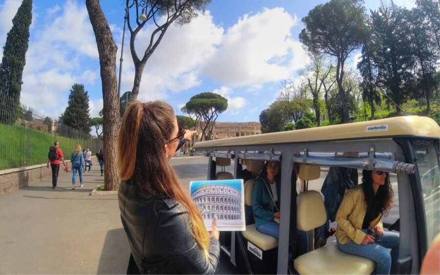 Rome’s Top Highlights Tour Luxury Golf Cart (Private option) - St. Peter’s Basilica and Castel Sant’Angelo